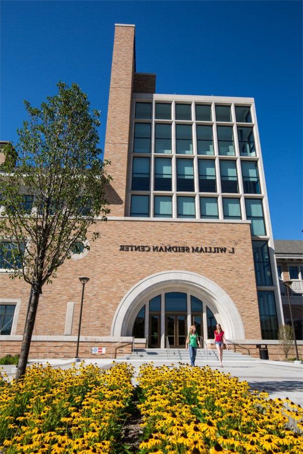 Exterior photo of Seidman College of Business